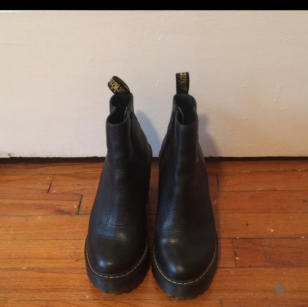 Heeled Doc Martens
